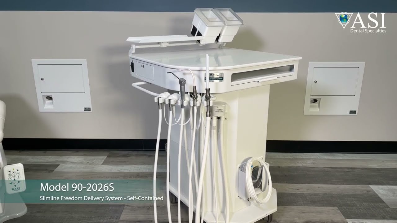 Tour: ASI's Self Contained Dental Unit - Triton Freedom Slimline Model 90-2026S [66-1020]