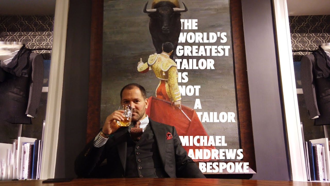 The World's Most Expensive Suit ($40k pure Vicuna) is made by Michael Andrews Bespoke in NYC.