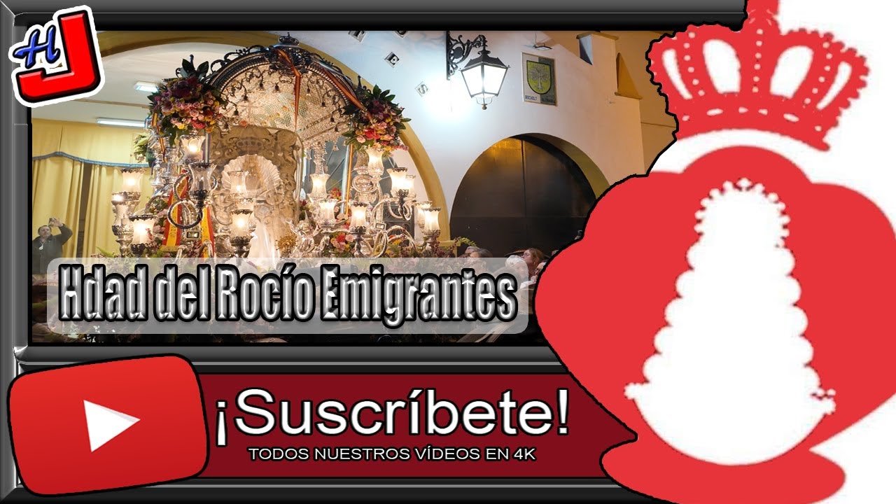 🐴 LLEGADA DE LA HERMANDAD DEL ROCÍO DE EMIGRANTES A LA ALDEA ⛪️ El Rocío 2024 💃🕺 4K 📹