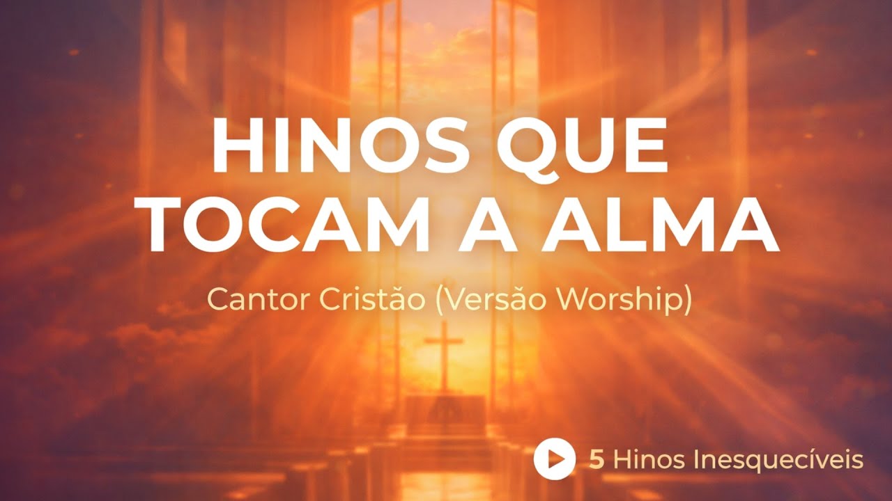 5 Hinos Inesquecíveis da Harpa e Cantor Cristão em Versão Worship (Especial Adoração)