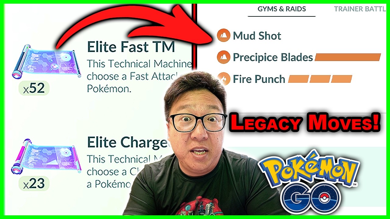 How to Get & Best Use Elite TMs in Pokemon GO