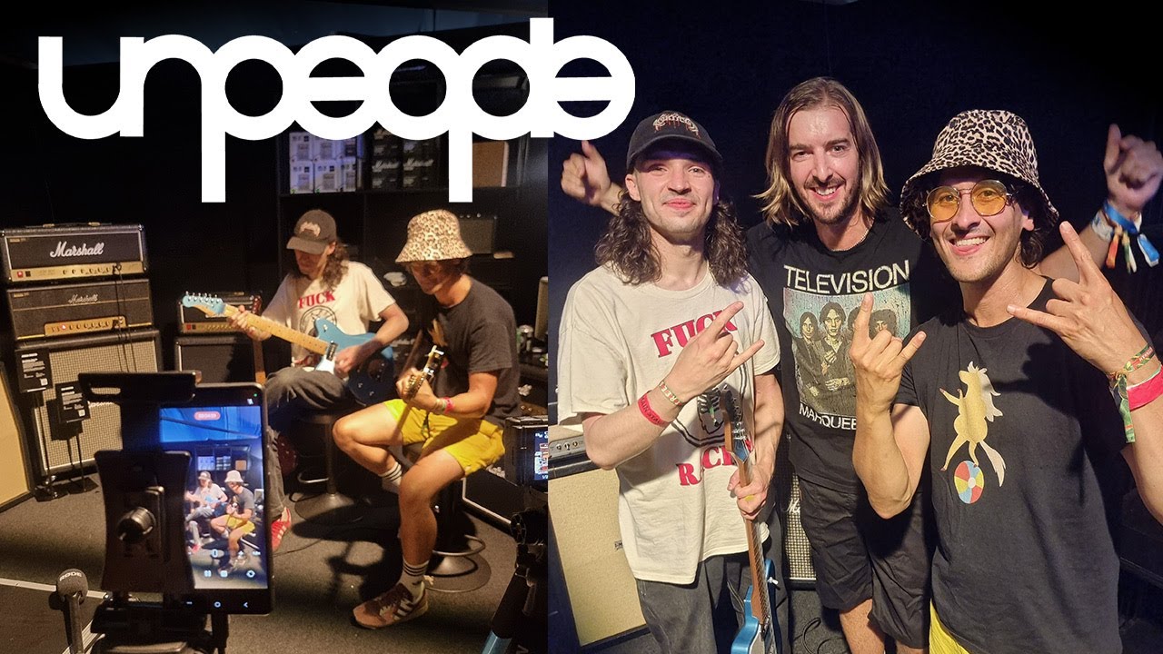 unpeople - Marshall modified amps demo and interview at 2000 trees 2025