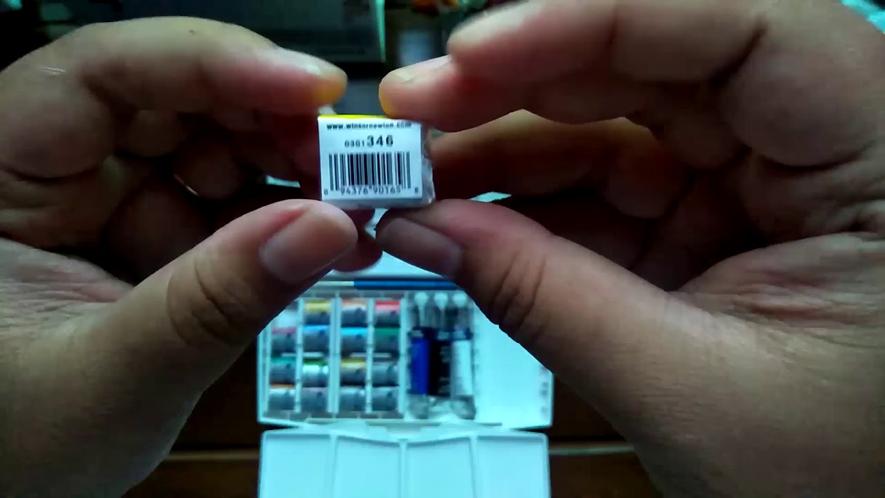Winsor & Newton Cotman Water Colours Painting Plus - 16 Half Pans & 3 Tubes | Unboxing