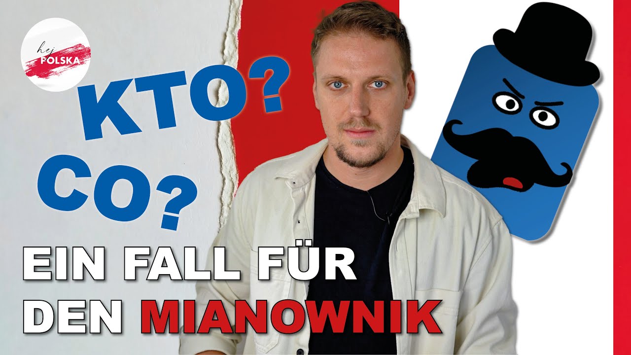 #26 Polnisch lernen | Der Mianownik (Nominativ) & die Fälle der polnischen Sprache