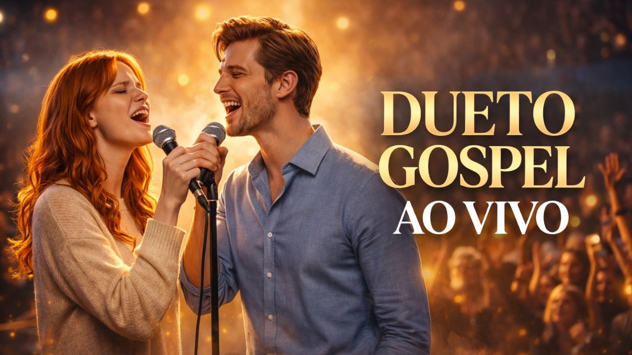 🙏 Show Gospel Ao Vivo Louvores em Dueto | Hinos Evangélicos de Adoração (Estilo Gabriela Rocha)