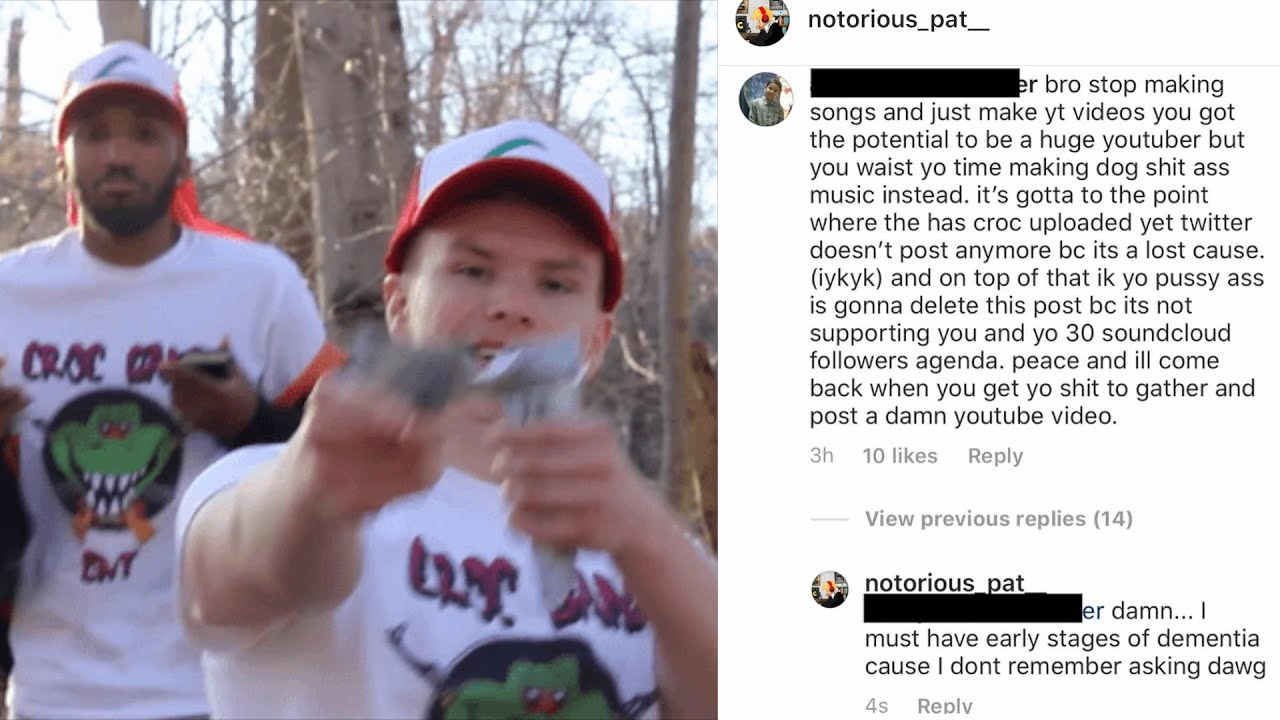 Laced Potential FLOPS!! Notorious Pat Responds to Backlash
