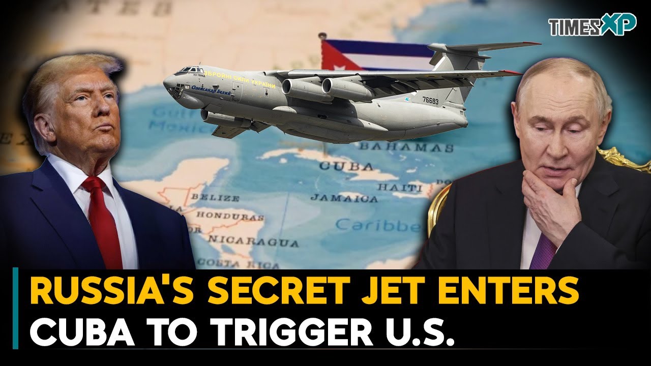 Russia's Secret Jet Enters Cuba To Trigger The U.S.| U.S.-Russia Relations