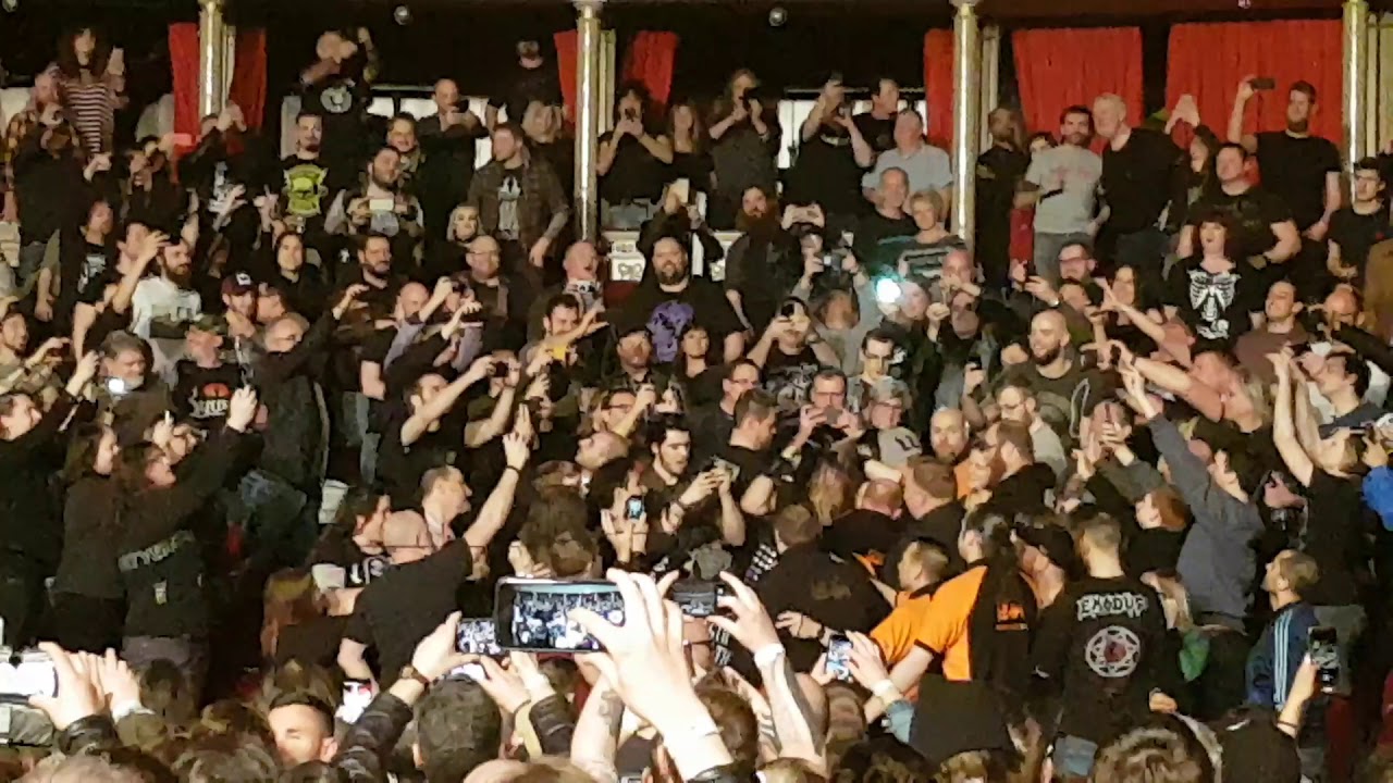 Zakk Wylde going through crowd @ Royal Albert Hall.
