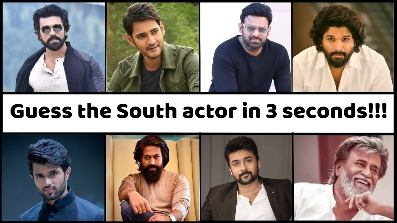 Can you guess the South actor in 3 seconds quiz | #southactor #Gkquiz #gkwithtimci