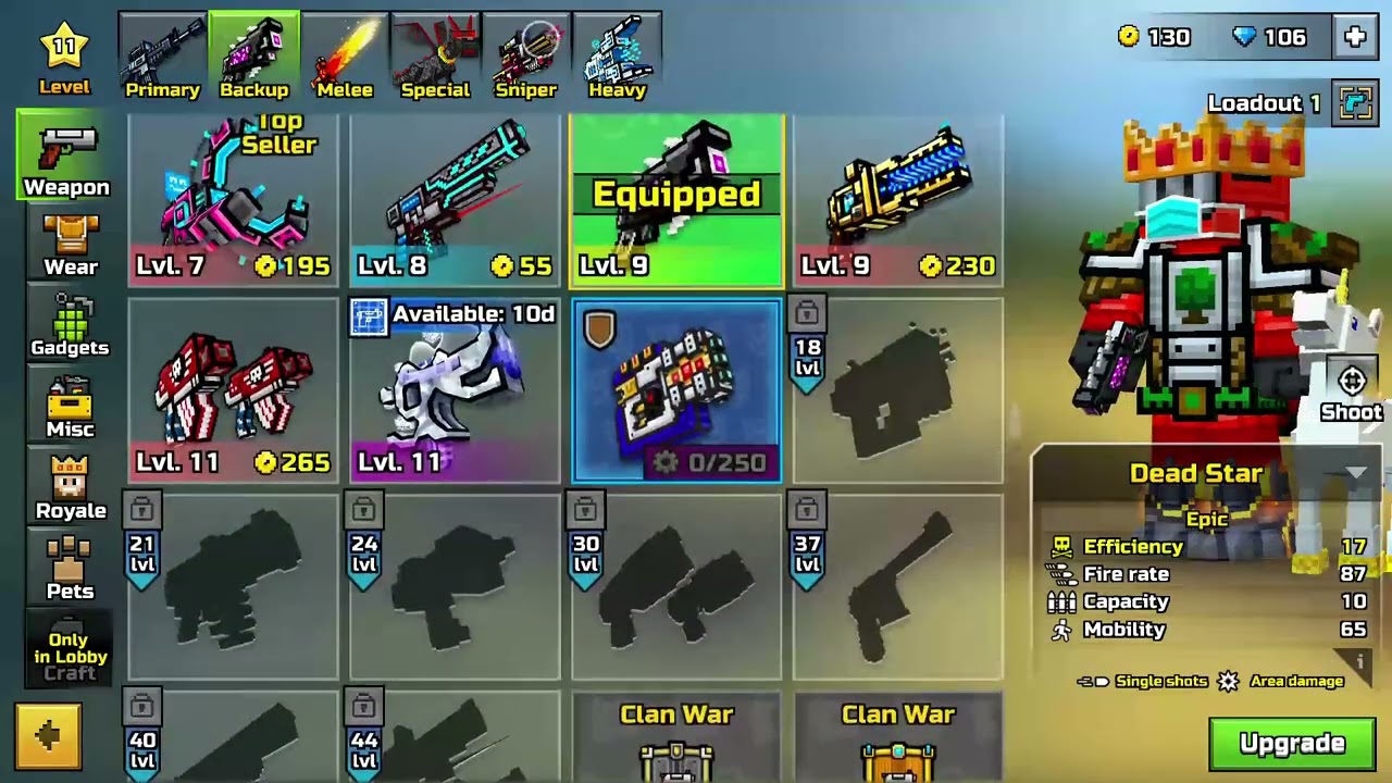 Playing Pixel Gun 3D on PC with my Xbox 1 controller