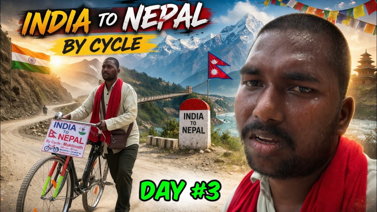 Day 3 India To Nepal - Muktinath By Cycle 