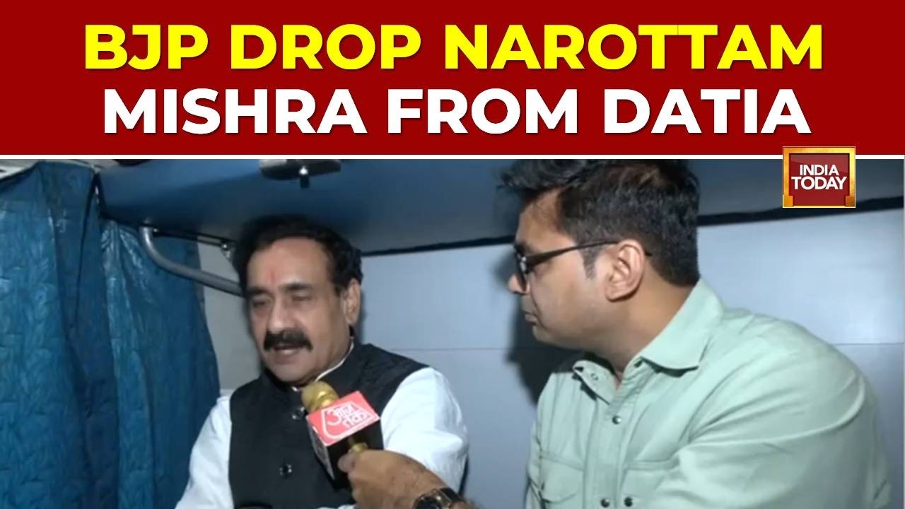 Madhya Pradesh: BJP Drops Senior Leader Narottam Mishra From Datia, Angry Supporters Block Highway