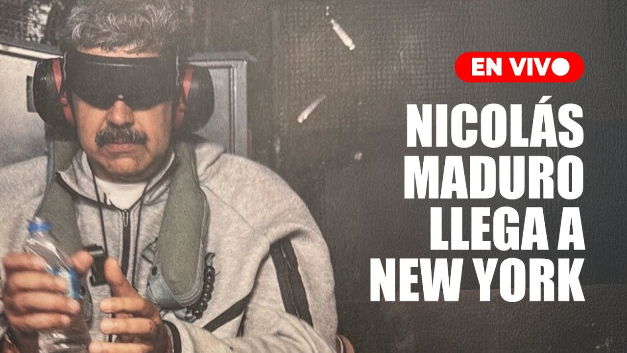 Nicol&aacute;s Maduro llega a Nueva York tras operaci&oacute;n militar de EEUU en Caracas - CABLENOTICIAS