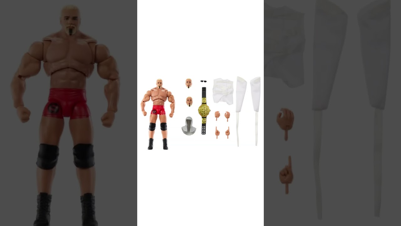 Big Poppa Pump Scott Steiner Ultimate Edition #wwe #wweelitesquad #wrestlingfigures #actionfigures