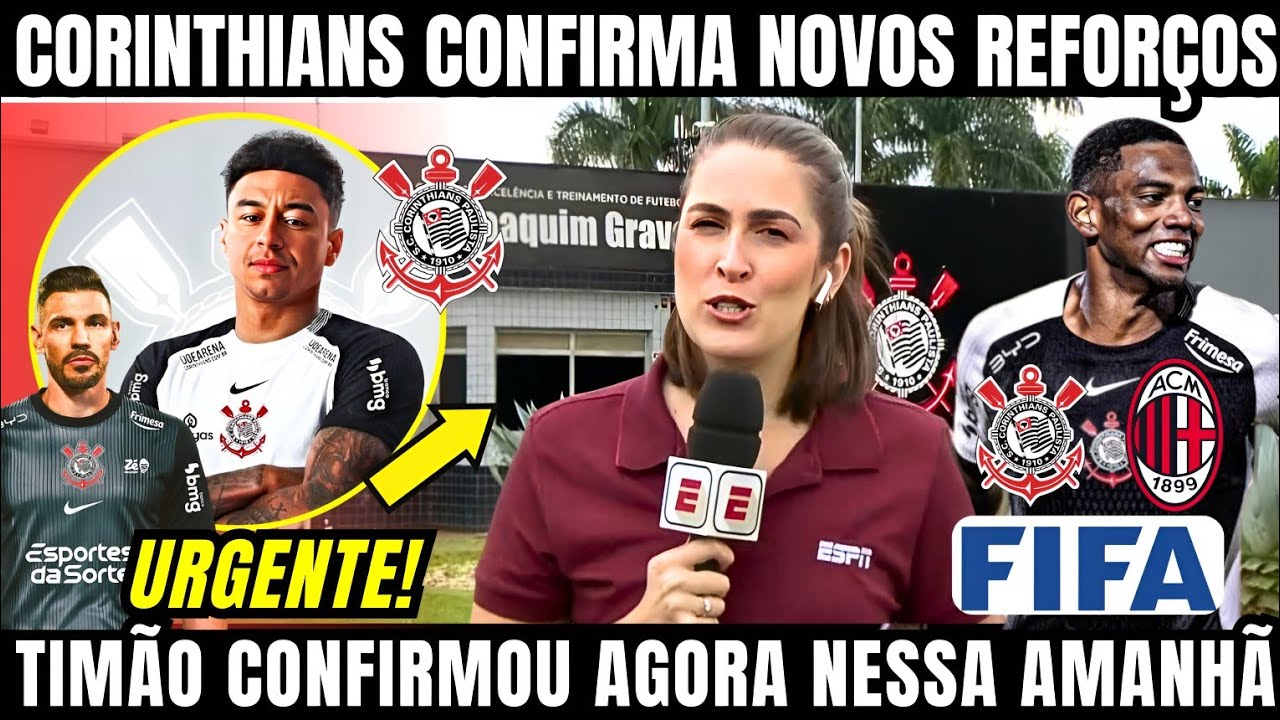 CORINTHIANS PREPARA OS ÚLTIMOS REFORÇOS DA JANELA E ANDRÉ DO TIMÃO PODE TER DESFECHO DEFINITIVO HOJE