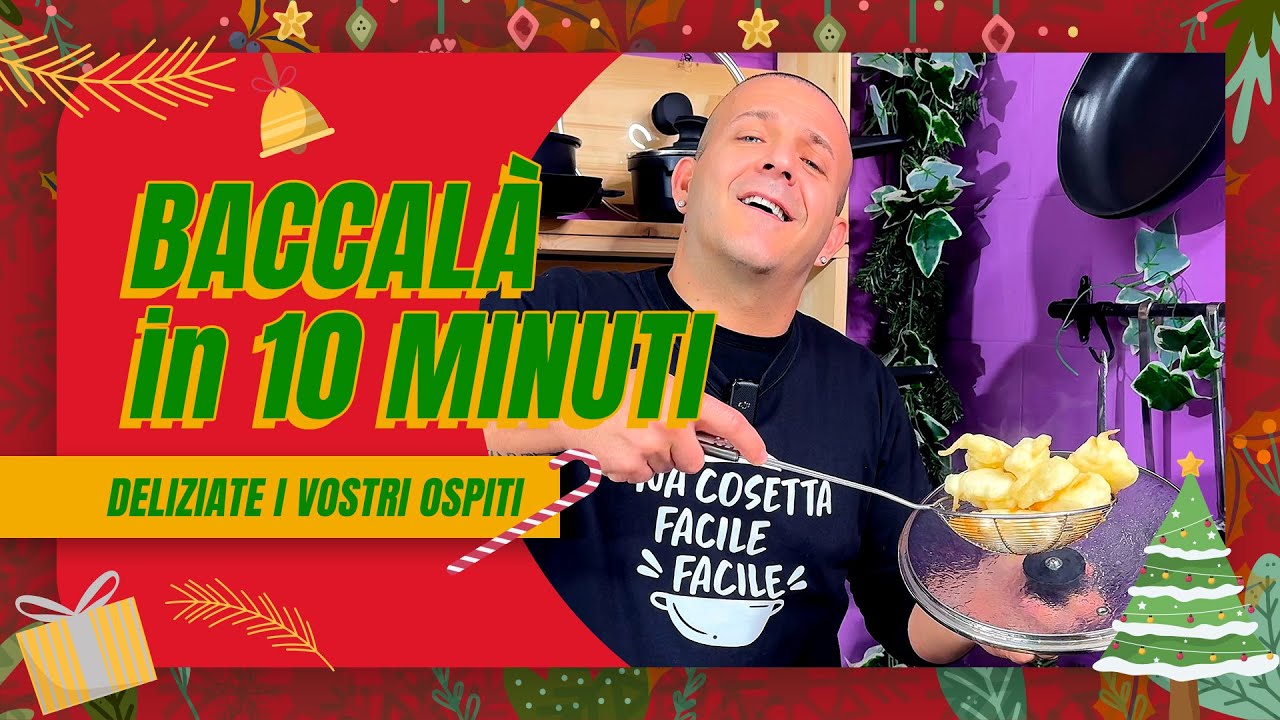 BACCALÀ FRITTO a bocconcini - L’antipasto perfetto per le feste!