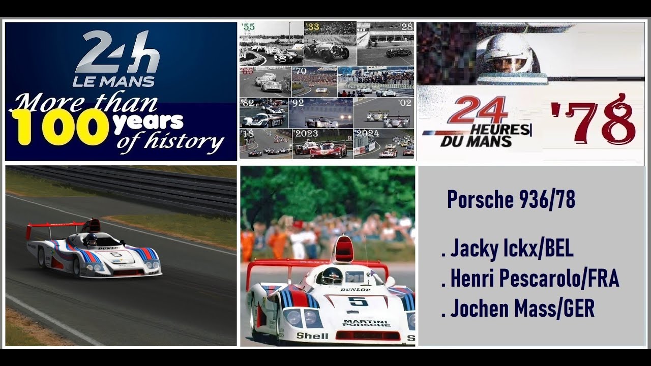 LeMans - 100 years of history - 1978 / Porsche 936/78 (f)