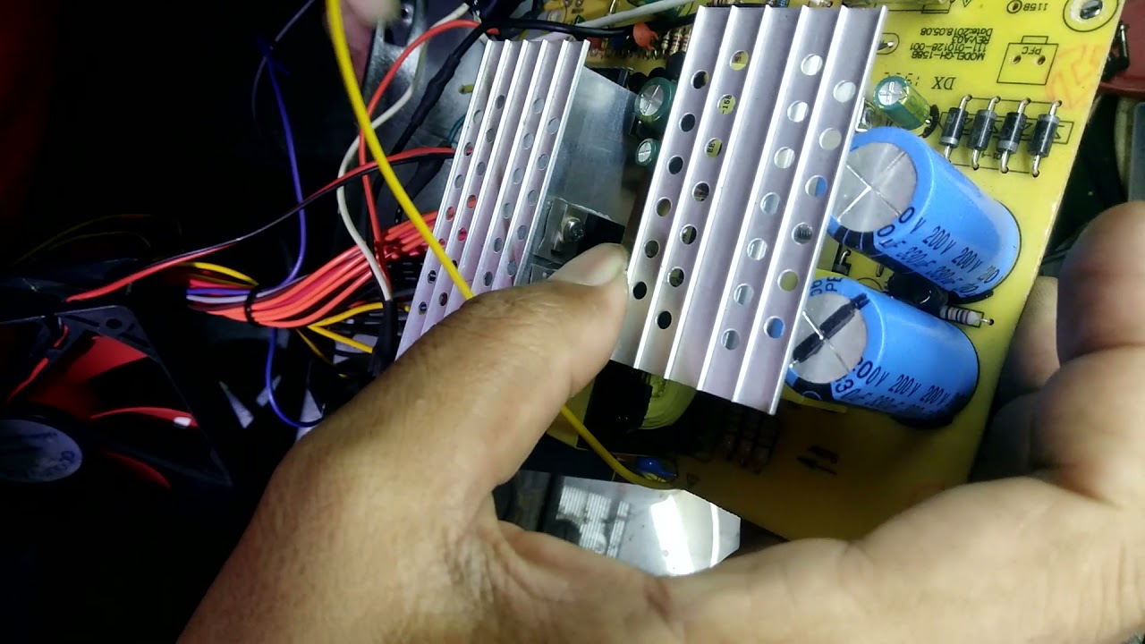 Membuang Protek Psu komputer Untuk Amper lebih Besar