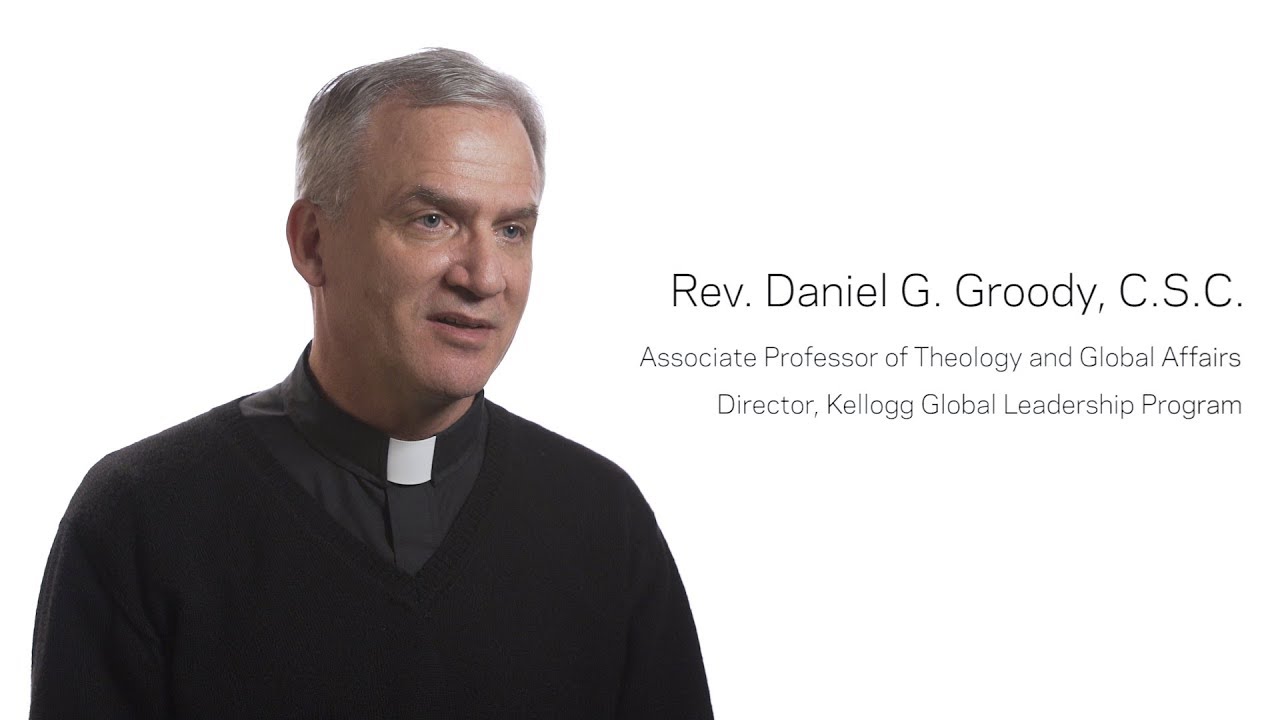 International Migration and Refugees: Rev. Daniel G. Groody, C.S.C.