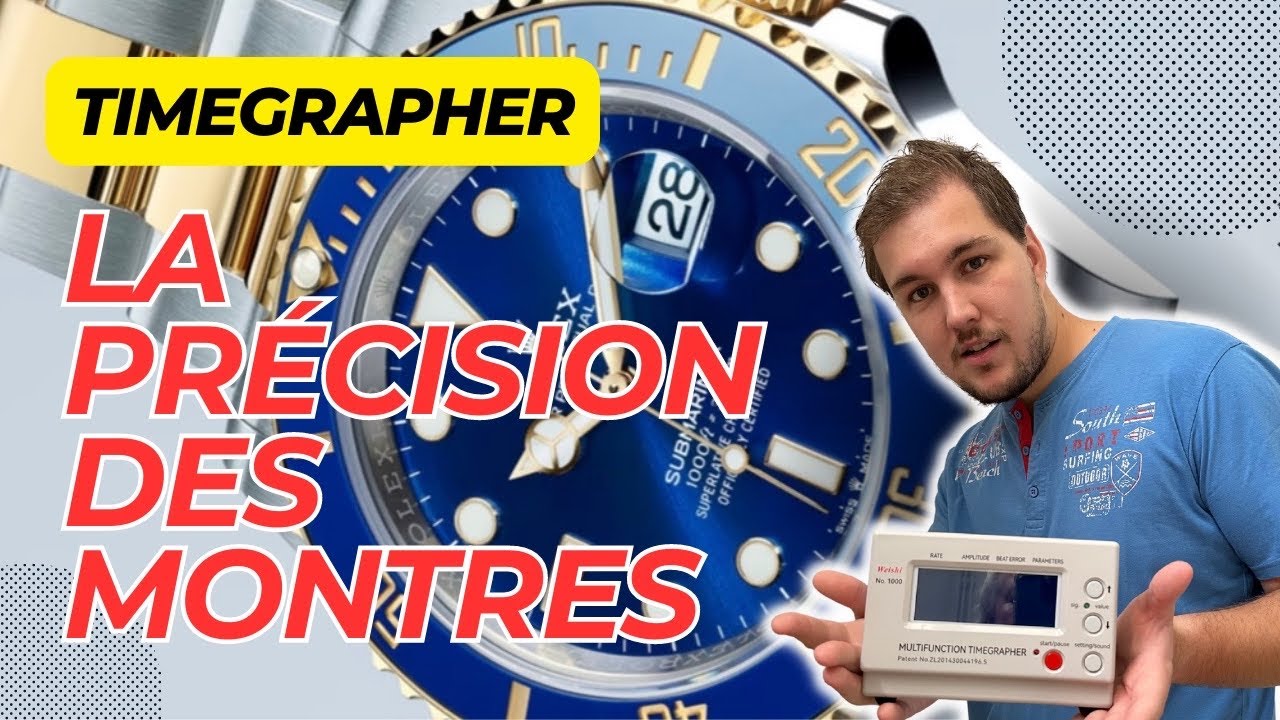 Timegrapher - La précision des montres !