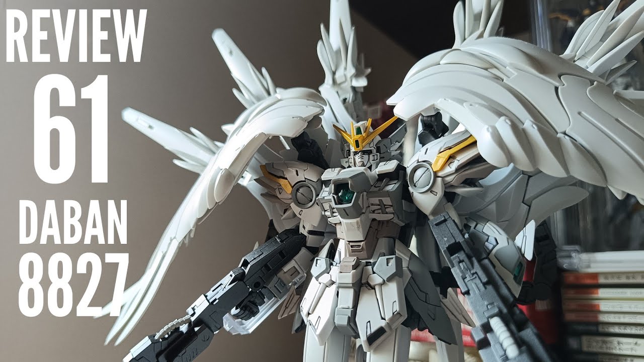 รีวิว Daban 8827 MG Wing Gundam Snow White Prelude