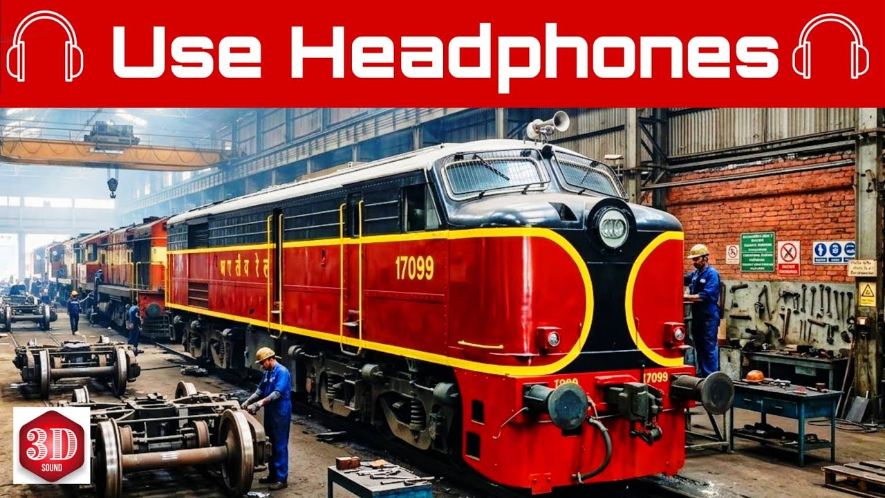 WDM1 Startup / notch up / shut down sound | Lost Railways Sounds | Indian Railways