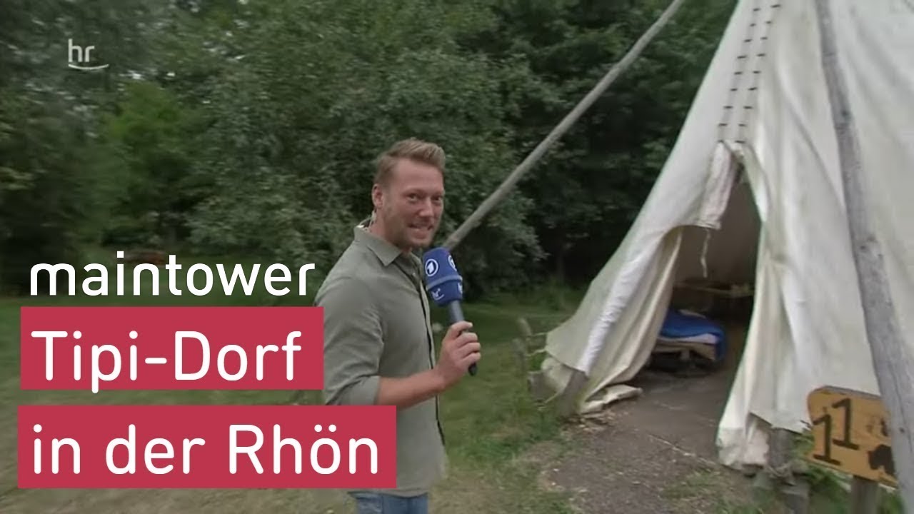 Outdoor & Lagerfeuer: Urlaub im Tipi-Hotel | maintower