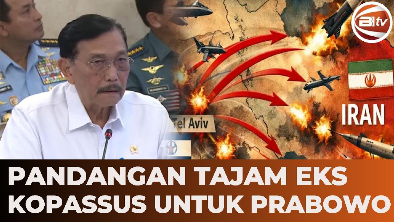 Analisis Tajam Jenderal Senior Kopassus Lapor ke Prabowo Soal Ketegangan AS-Israel dan Iran