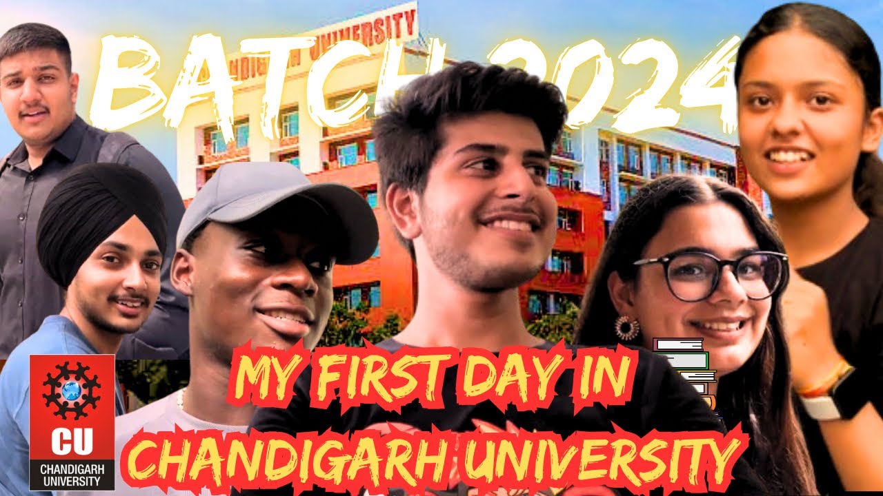 FIRST DAY IN CHANDIGARH UNIVERSITY 👀 | COLLEGE LIFE BEGINS 🧚🏻‍♂️