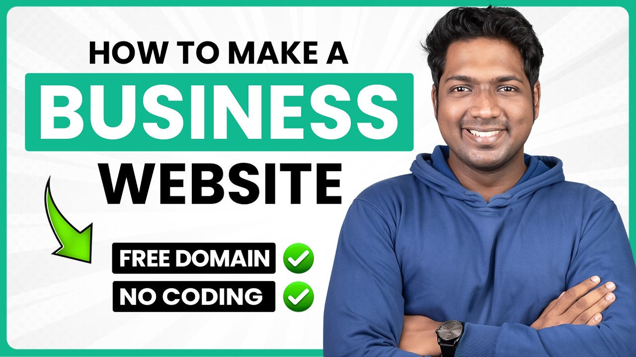 How to Create a Business Website Using AI | No Coding | 2026