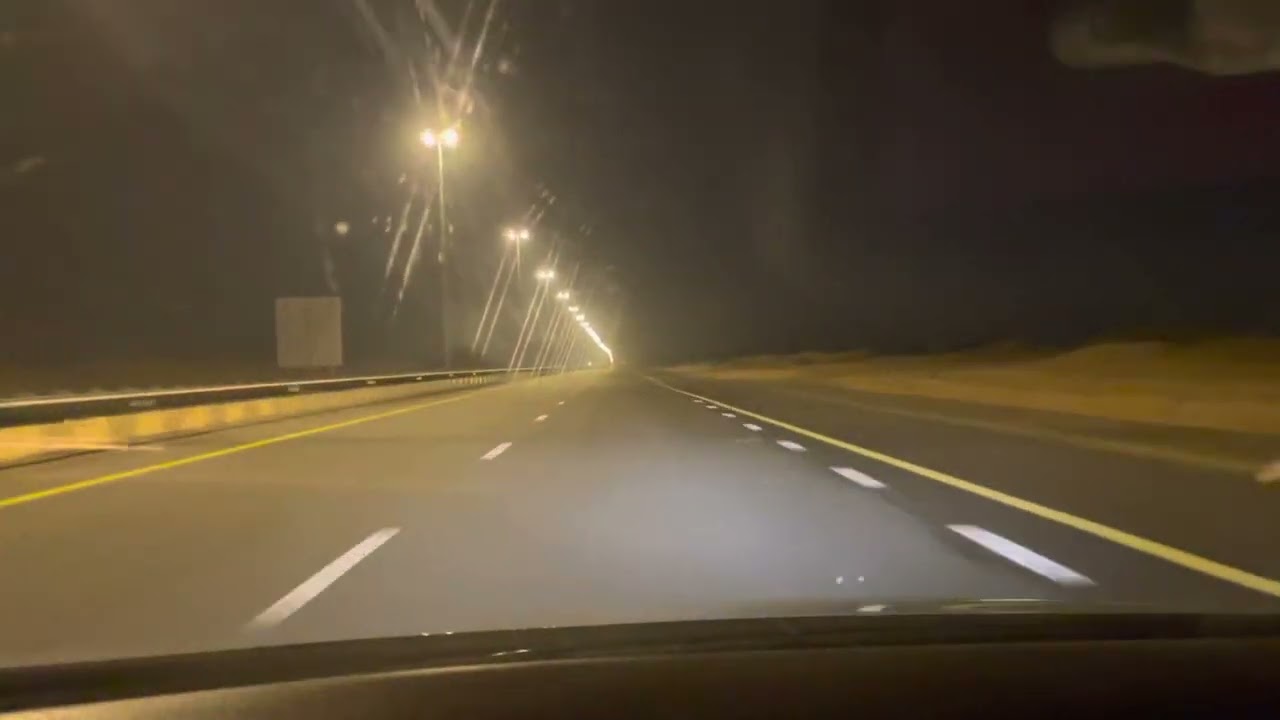 Dubai highways | Sharjah New Highway | Dubai Roads & Bridges | New Tunnels Road to Fujairah | HDR