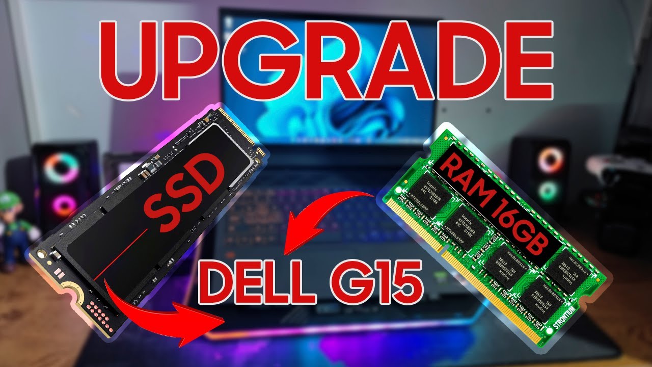 DELL G15 Upgrade SSD barato + RAM