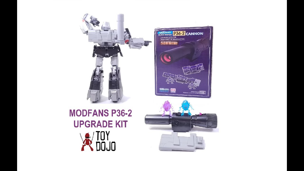 Modding the ModFans Add on Fusion Cannon/Back Plate For MP-36 Megatron