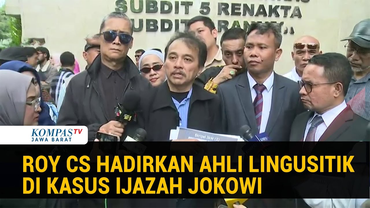 Roy Suryo Pamer Kaos 'Korban Mulyono' Saat Diperiksa di Polda Metro Kasus Ijazah