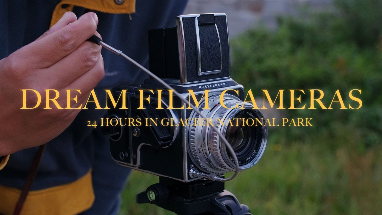 Unboxing a BRAND NEW Hasselblad & Shooting FIlm in Glacier National Park