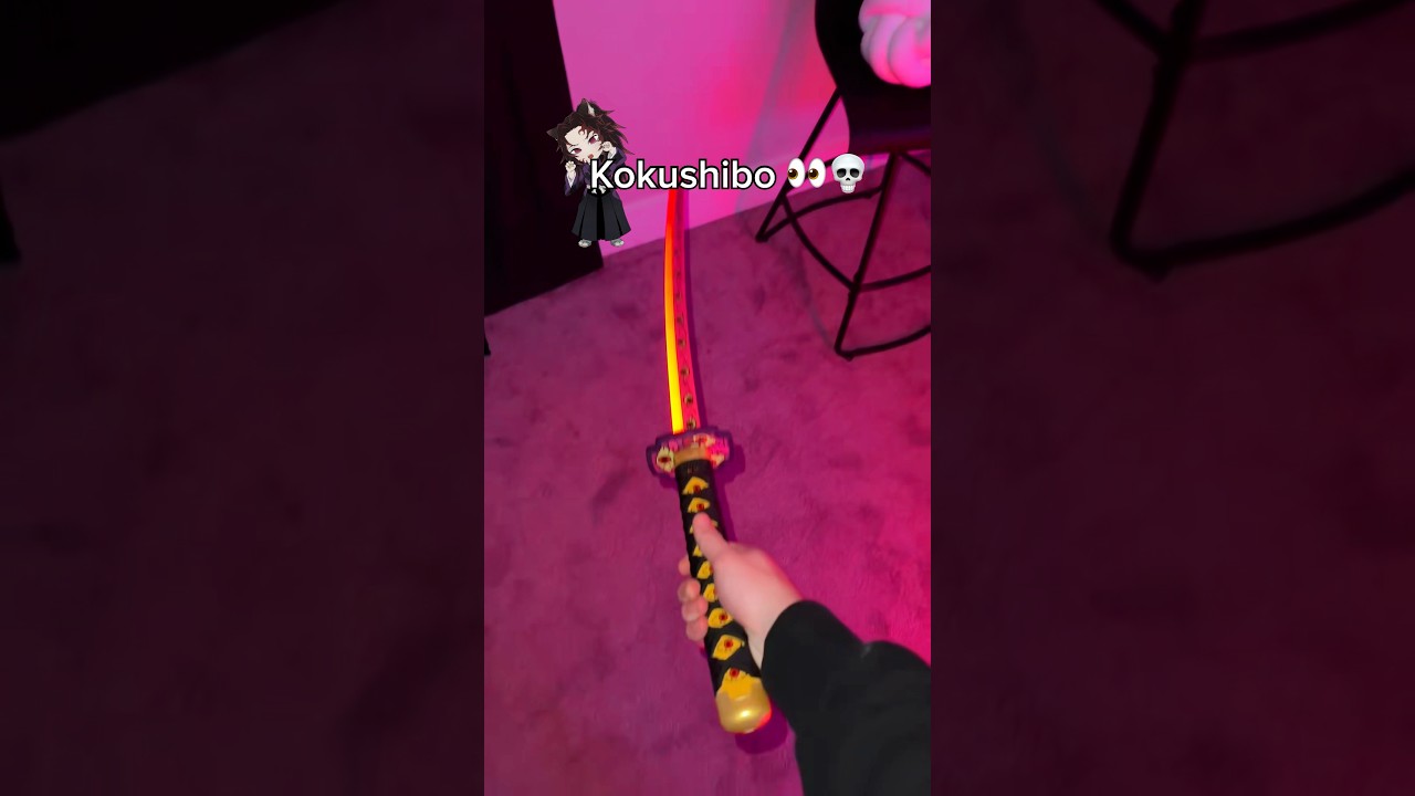 Why does no one want my Mitsuri katana? 🌸🥺#shorts #demonslayer #anime #mitsuri