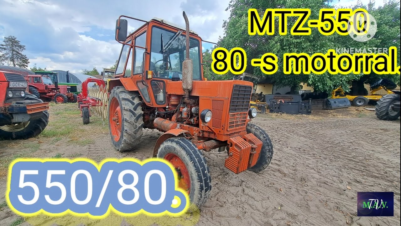 MTZ-550 ,80 s.motorral./MTZ Agro Vlog./2025.