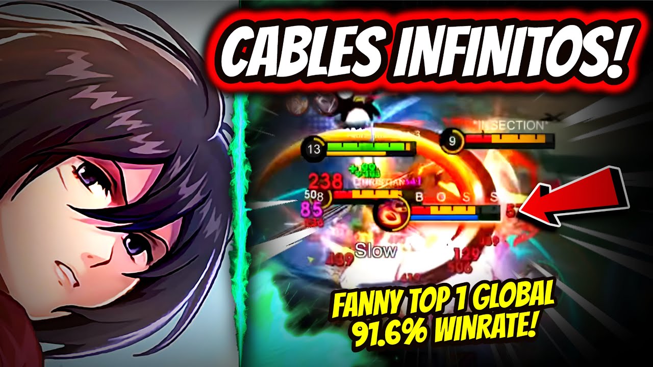 ¡LA SAVAGE CON MAS CABLES DE LA HISTORIA! FANNY TOP 1 GLOBAL 91.6% WINRATE! | MOBILE LEGENDS