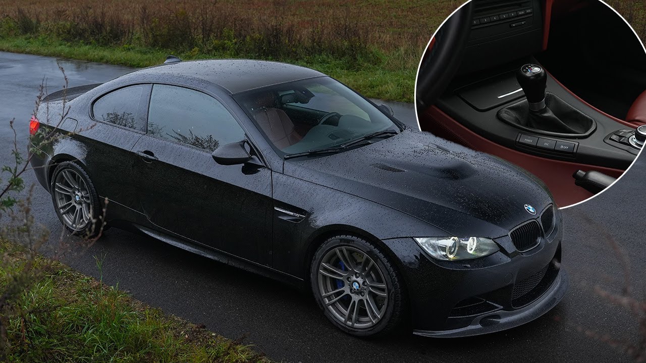 BMW E92 M3 Manual POV Drive with Foot Cam | Titanium Exhaust Downshifts