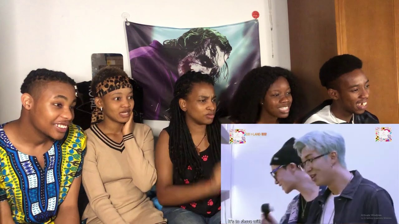 Africans react to [I-LAND/EP.7] I-LAND with BTS