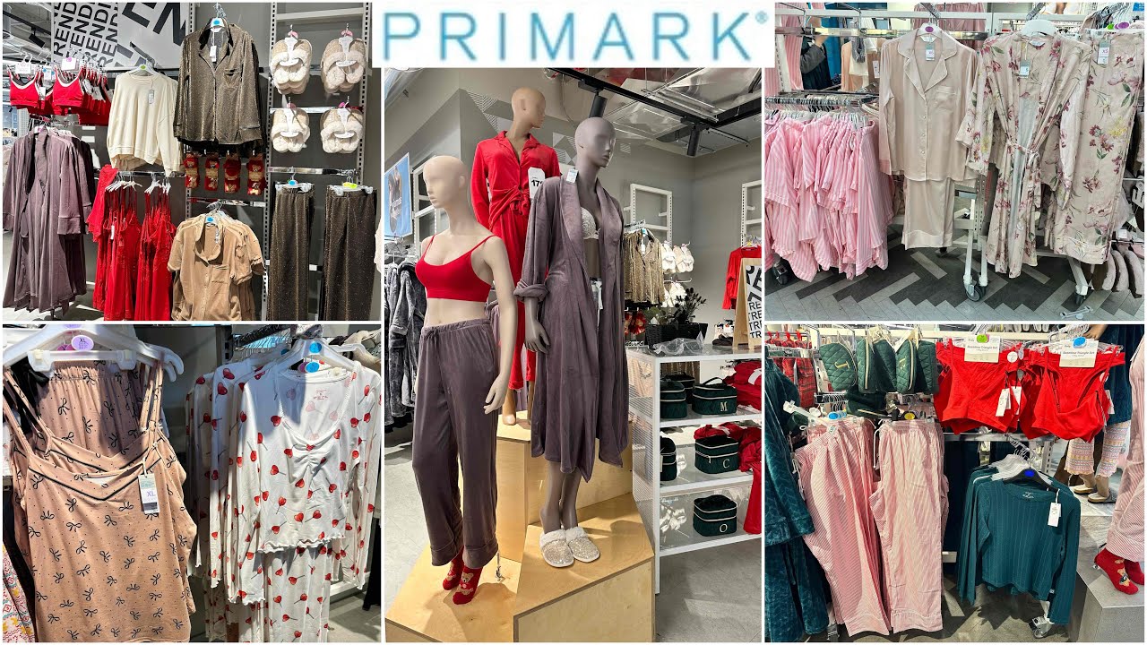 Primark women’s pyjamas new collection / December 2024