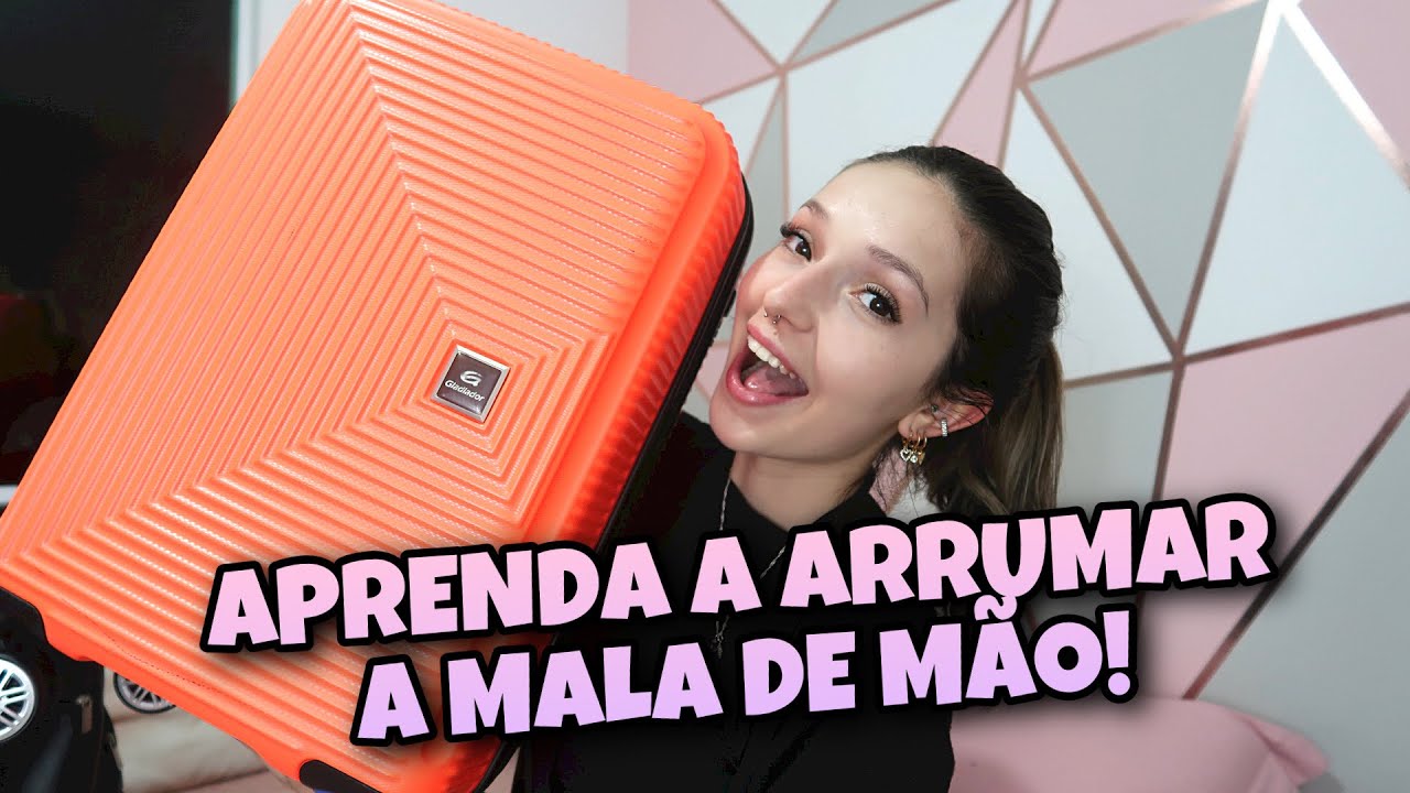 COMO ARRUMAR A MALA DE M&Atilde;O PARA DESTINOS COM PISICNA