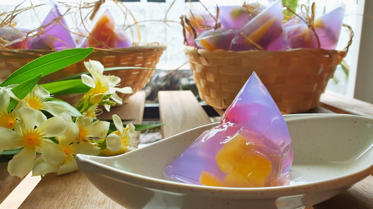 Красивые желейные клецки ❤ (Beautiful Jelly Dumpling Recipe)  #littleduckkitchen