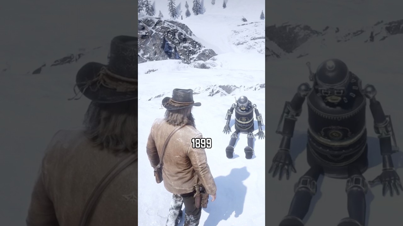 Arthur Finds The Crying Robot #rdr2 #gaming #shorts #game #ps5 #ps4
