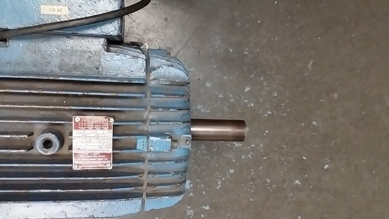 Test run after repair - Soft Starter WEG SSW07