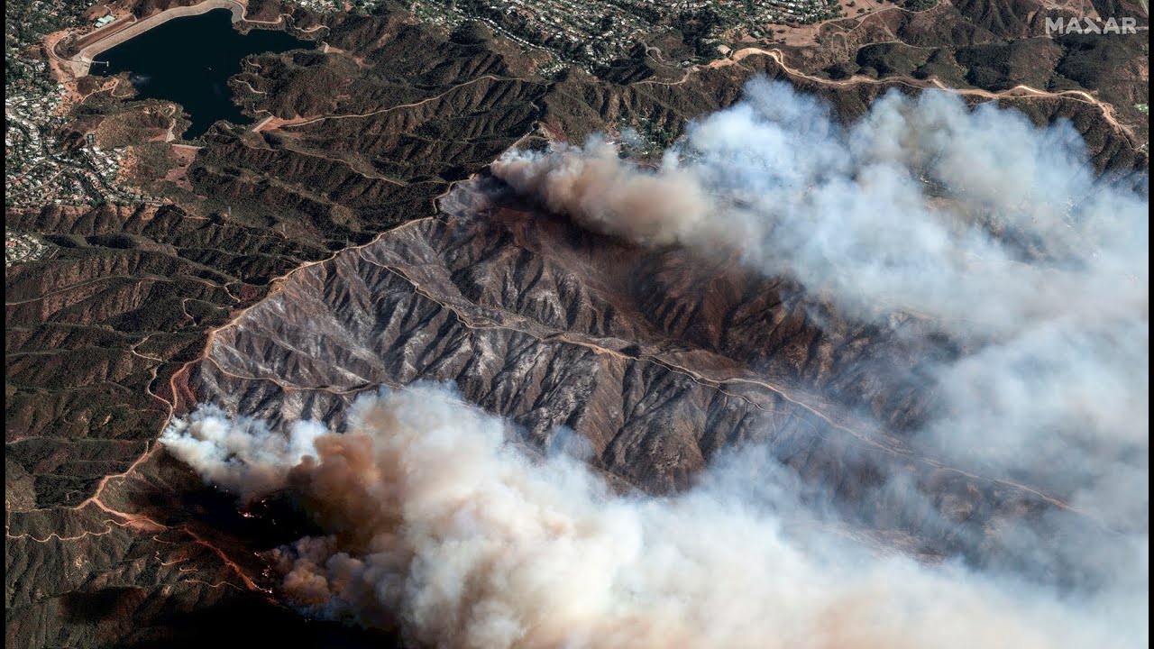 LIVE: View of Los Angeles Wildfires