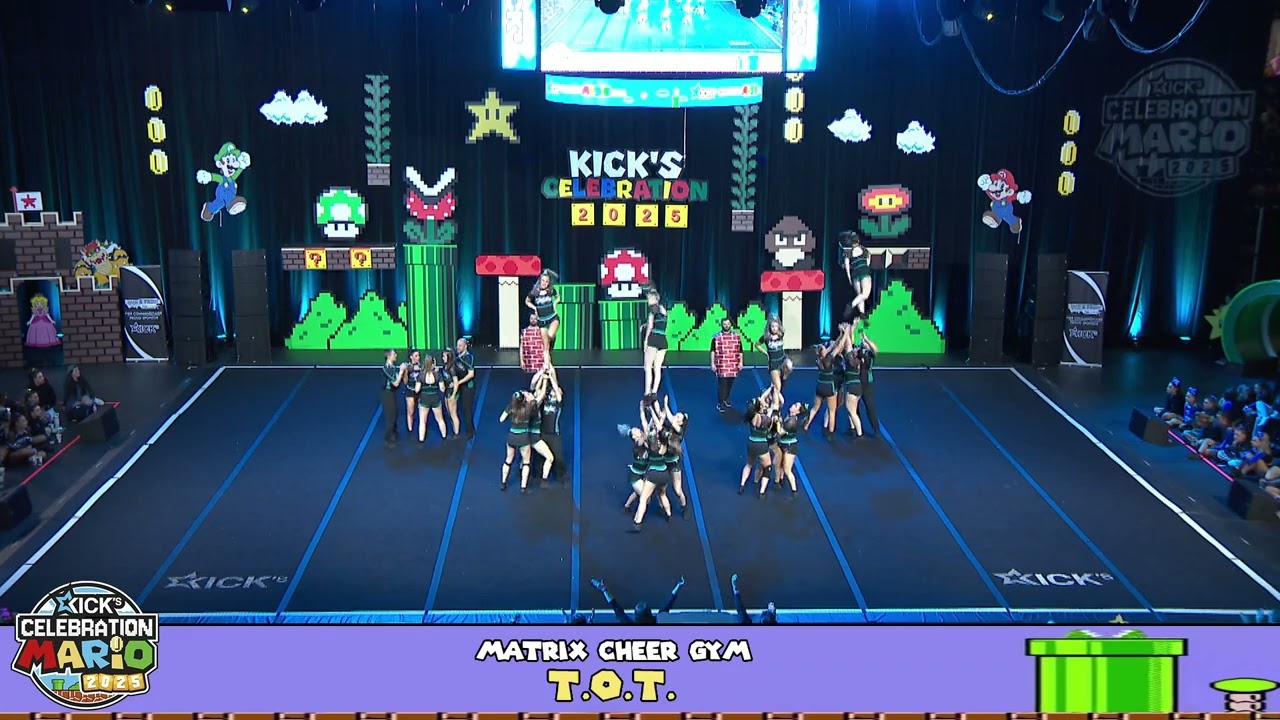 D-93 - Matrix Cheer Gym - T.O.T -  W-Open-L6NT-CE