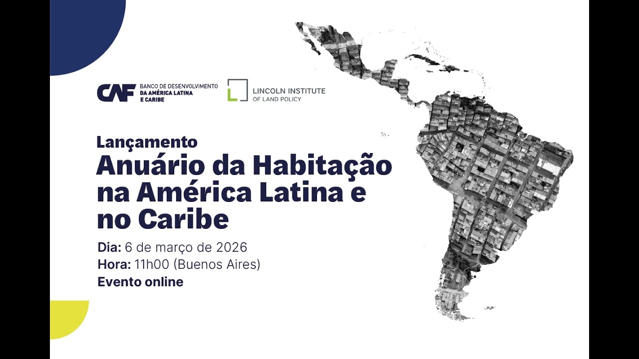 Lançamento do Anuário da Habitação na América Latina e no Caribe