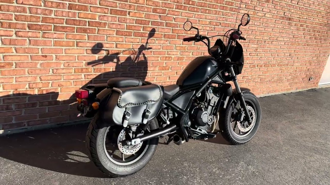 Honda Rebel 500 2017 black H00114U