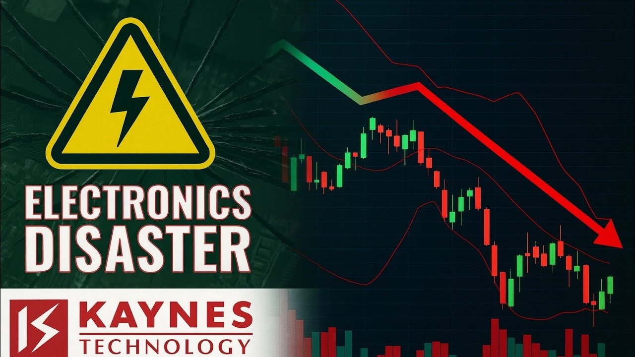 Kaynes Technology Stock CRASHED 😱 | Kaynes Stock 50% 📉🫠🧊 | Kaynes Technology FRAUD ?! #stockmarket